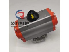 气动内丝球阀 304不锈钢气动球阀 高压气动球阀图2