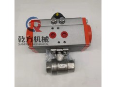 气动球阀 304不锈钢气动球阀  乾方机械球阀工厂图4
