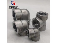 订做2507/C276/347H材质内螺纹弯头 承插焊三通图2