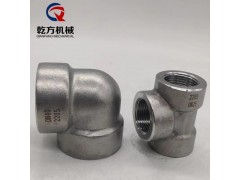 订做2507/C276/347H材质内螺纹弯头 承插焊三通图3