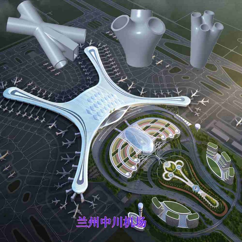 兰州中川机场组图