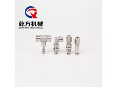 卡套快插直通 304/316不锈钢快插卡套接头 卡套快插接头图2