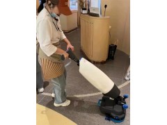 商用洗地机通用洗地机医院过道走廊食堂地面清洗手推洗地机图6