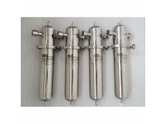 不锈钢气体除菌过滤器；不锈钢过滤器管道空气过滤器4分6分内丝图2