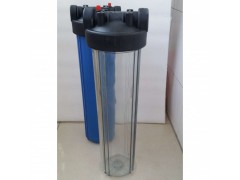 20英寸大胖塑料透明过滤器1寸DN32接口；聚丙烯PP透明图3