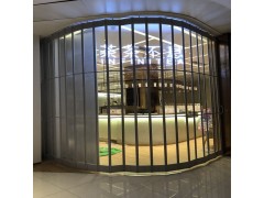 武汉铝合金折叠门,铝合金推拉折叠门图6