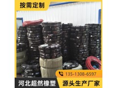 大口径胶管厂家  大口径耐磨胶管螺旋钢丝负压排吸橡胶管图1