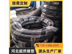 大口径胶管厂家  大口径耐磨胶管螺旋钢丝负压排吸橡胶管图4