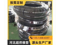 管道衬陶瓷橡胶管 大口径吸引管埋线吸引钢丝胶管骨架图3