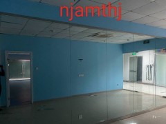 浦口舞蹈健身房镜子加工安装图2