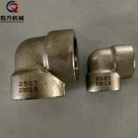 2507内丝弯头  订做双相钢F51/F53高压内丝弯头三通