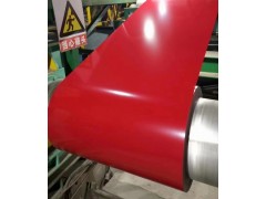 山东温特氟碳彩钢板0.8*1000氧化红图2