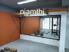 江宁大学城附近健身房镜子安装图2