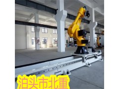 工业机器人行走轨道 机器人行走地轨安装 河北北重机械加工铸造图2