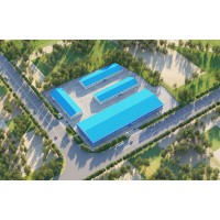 济宁某医院核心机房提升工程效果图制作|建筑绿化景观厂房鸟瞰图