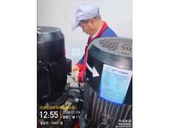 南京建邺区空调机房多级泵多级离心泵安装集水坑电箱安装图2
