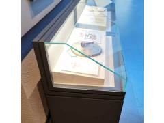 上海加工博物馆俯视柜纪念馆展示柜古董陈列柜博物馆展柜玻璃柜台图5