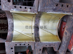 供应各种型号巴氏合金轴承轴瓦加工铸造图2