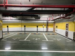 南京达尊地下车库停车场道路划线图4