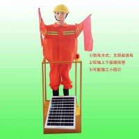 北京交通设施 太阳能摇旗机假人 动态摇旗机器人厂家