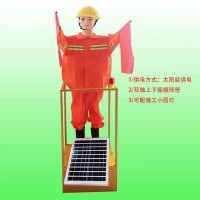 甘肃交通设施 太阳能摇旗机假人厂家直销
