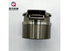 中央除尘系统清扫配件DN50HV清扫口 真空墙阀吸尘阀口图2