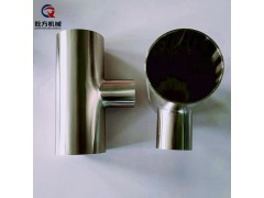 不锈钢自动焊加长三通，304/316卫生级BA三通 Y三通图2