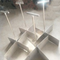 十字分样板   堆锥四分法 分样器