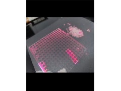 TJ蓝宝石片/石英玻璃/超白玻璃异形切割激光微小孔加工图2