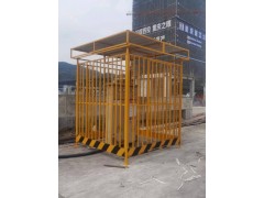 配电箱防护棚 建筑施工电箱防护棚 电箱防护围栏红白电箱防护棚图2
