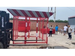 配电箱防护棚 建筑施工电箱防护棚 电箱防护围栏红白电箱防护棚图4