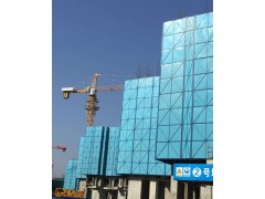 建筑镀锌爬架网高层施工安全脚手架工地楼层防坠爬架网金属爬架网图4