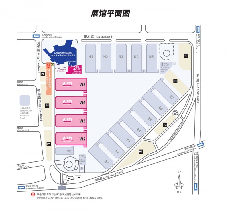 AID展馆布局图