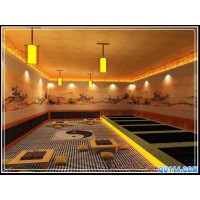 承建传统桑拿房湖北省随州韩式纳米盐蒸房 材料批发定制