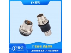 FX104Z02C087KB-H 迷你微型圆形推拉自锁连接器图3