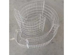 民宿特色装饰石笼网墙 后花园石笼水池 电焊石笼景观墙图7
