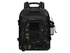户外运动登山扩容包双肩包40L-60L大容量包战术旅行包图6