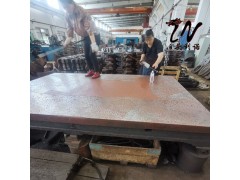 钳工检验划线铸铁平板铸铁平台故撤销精度修理恢复图1