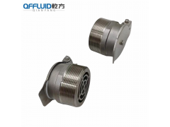 304真空清扫吸尘阀门DN40不锈钢自动闭合外丝连接阀图2