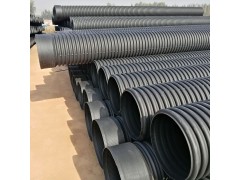 HDPE大口径双壁波纹管 黑河市PE排水管图2