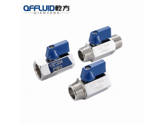 304/316不锈钢迷你球阀,卫生级内丝外丝内外丝迷你型球阀图3