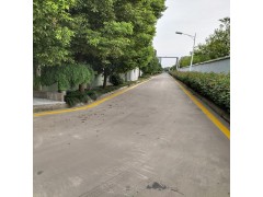 张家港工厂地面车行道划线施工图2