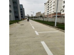 张家港工厂地面车行道划线施工图3