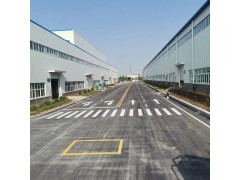 苏州通安马路行车道马路划线施工报价图4