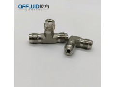 VCR三通公头316不锈钢VCR三通 BA/EP级VCR接图2