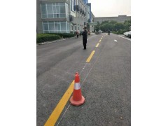 苏州沧浪区马路车道划线、黄埭镇工厂马路地面画线施工图3