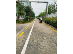 苏州沧浪区马路车道划线、黄埭镇工厂马路地面画线施工图6