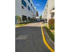 苏州工厂道路消防车道禁止停车线施工报价苏州行车道标志画线价格图6