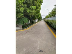 吴江消防设施划线/ 消防标志画线 厂区生产车间安全通道划线图3
