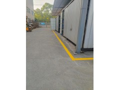 苏州厂区车间货架区域线和货位线施工、苏州停车场、消防通道画线图2